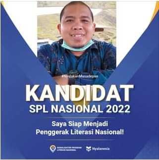Guru SMA Swasta Santo Petrus Sidikalang siap menjadi kandidat Sosialisator Program Literasi Nasional (SPL Nasional)